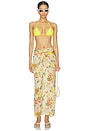 view 4 of 4 The Campbell Top in Lemon Yellow