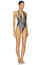 view 2 of 3 MAILLOT DE BAIN 1 PIÈCE THE SORAYA in Silver