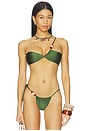 view 1 of 6 The Porshia Top in Forest Green