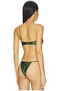 view 4 of 6 The Porshia Top in Forest Green
