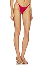 view 2 of 4 BAS DE MAILLOT DE BAIN THE ROXANNA in Wine Red