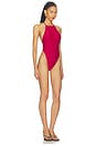 view 2 of 4 MAILLOT DE BAIN 1 PIÈCE THE ROXANNA in Wine Red