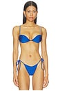 view 1 of 4 The Lychee Top in Cobalt Blue