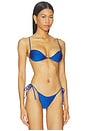 view 2 of 4 The Lychee Top in Cobalt Blue