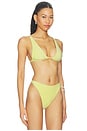view 2 of 5 Haya Top in Citron Green
