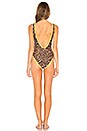 view 3 of 3 The Karlie One Piece in Leopard
