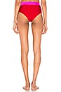 view 3 of 4 BAS DE MAILLOT DE BAIN TAILLE HAUTE JAMIE in Chili Pepper Red