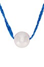 view 2 of 2 Uno Pearl On Silk Necklace in 14k Yellow Gold