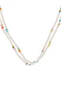 view 2 of 2 Seed Pearl & Opal Wrap Strand Necklace in 14k Yellow Gold