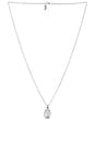 view 1 of 3 Crystal Orb Amulet Necklace in Sterling Silver