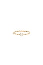 view 1 of 3 Spiral Diamond Band Ring in 14k Yellow Gold