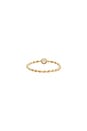 view 3 of 3 Spiral Diamond Band Ring in 14k Yellow Gold