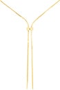 view 2 of 3 Bolo Pendant Necklace in Gold Vermeil