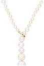 view 4 of 4 COLLAR POET in 14k Yellow Gold, Tourmaline Beads, & Freshwater Pearls