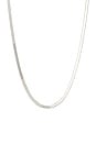view 2 of 3 Herringbone Necklace in Sterling Silver