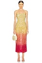 view 2 of 5 Golden Hour Maxi Dress in Sunset Ombre