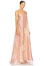 view 2 of 5 Daffodil Veil Embroidered Dress in Rose Shadow