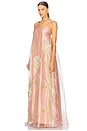 view 3 of 5 Daffodil Veil Embroidered Dress in Rose Shadow