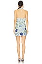 view 3 of 4 Naia Floral Halter Dress in Periwinkle Blue