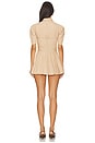 view 3 of 4 MINIVESTIDO PLISSADO ALENA in Cuban Sand