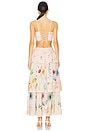 view 4 of 5 Garden Gala Tier Dress in Pink Multi Floral