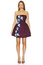 view 1 of 4 VESTIDO DRESS in Floral Wine
