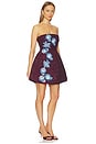 view 2 of 4 VESTIDO DRESS in Floral Wine