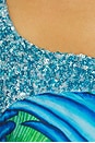 view 4 of 4 Floral Pixie Trail Dress in Blue