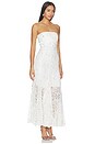 view 2 of 4 ROBE MI-LONGUE BALLET  in White