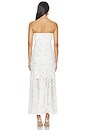 view 3 of 4 ROBE MI-LONGUE BALLET  in White