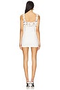 view 3 of 4 Frosted Chloe Mini Dress in White