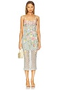 view 1 of 4 Aurora Twilight Blossom Dress in Misty Green
