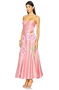 view 2 of 4 Petaleeza Corset Gown in Peony
