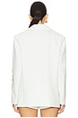 view 4 of 6 Summer Bloom Embellished Jacket in White