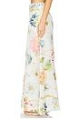 view 3 of 6 Blossom Belle Flared Pants in Ecru Multi Floral