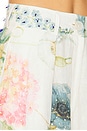 view 6 of 6 Blossom Belle Flared Pants in Ecru Multi Floral