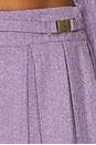 view 6 of 6 Rosalia Tweed Mini Skirt in Ultra Violet
