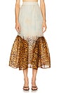 view 1 of 6 Helen Midi Skirt in Wild Horizon Print