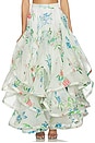 view 1 of 6 JUPE SKIRT in Petal Cascade Flounce