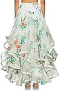view 4 of 6 JUPE SKIRT in Petal Cascade Flounce