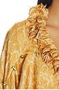 view 5 of 5 TOP VOLANTÉ HONEYDEW  in Printed
