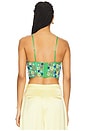 view 3 of 5 Mossy Meadow Bustier in Moss Multi