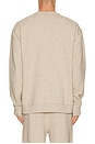 view 2 of 5 Fairfax Varsity Crew Sweatshirt in Taupe Heather
