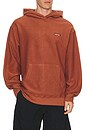 view 1 of 5 Fairfax Reverse Terry Hoodie in Ember