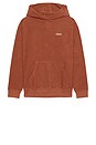 view 4 of 5 Fairfax Reverse Terry Hoodie in Ember
