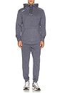 view 4 of 4 Hawthorne Tech Hoodie in Navy Heather