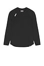 view 5 of 4 Enzo Long Sleeve Shirt in Black