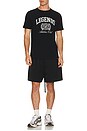 view 3 of 4 CAMISETA AVIATION in Black