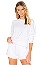 view 1 of 4 MANGA LARGA CREW in White