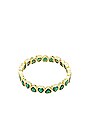 view 2 of 2 BRACELET HEART in Emerald